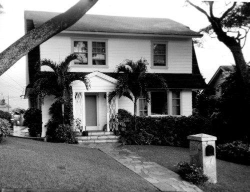 1932 ‘Awapuhi Street/ Coxhead House (McMahon House)