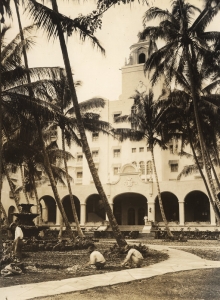 Coconut Grove Lanai in 1927