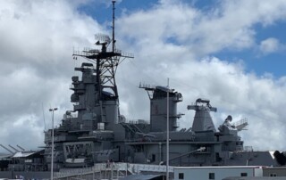 USS Missouri Memorial Aft Superstructure Restored