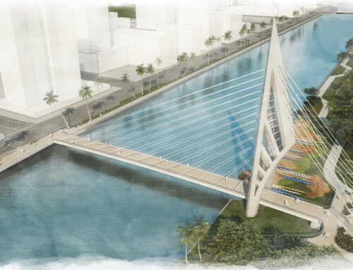 Honolulu Proposes a Pedestrian & Bicycle Bridge Over the Historic Ala Wai Canal