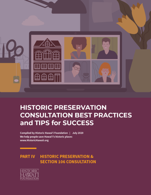 National Historic Preservation Action Section 106 Consultation Tips And ...