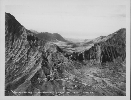 Nu‘uanu Pali Road – 1897: Crossing the Ko‘olau Range