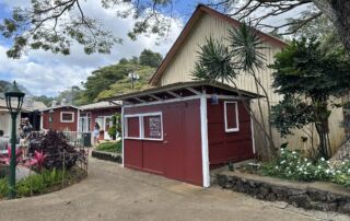 Buildings in old Kōloa Town. Photo courtesy Historic Hawaii Foundation.