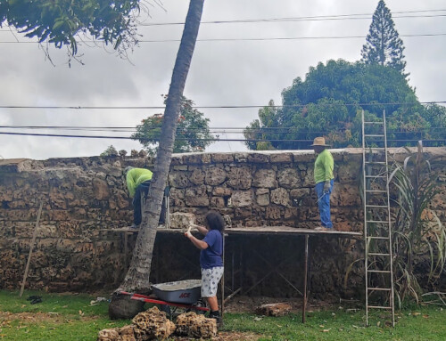 Preserving Old Lahaina Prison’s Perimeter Wall