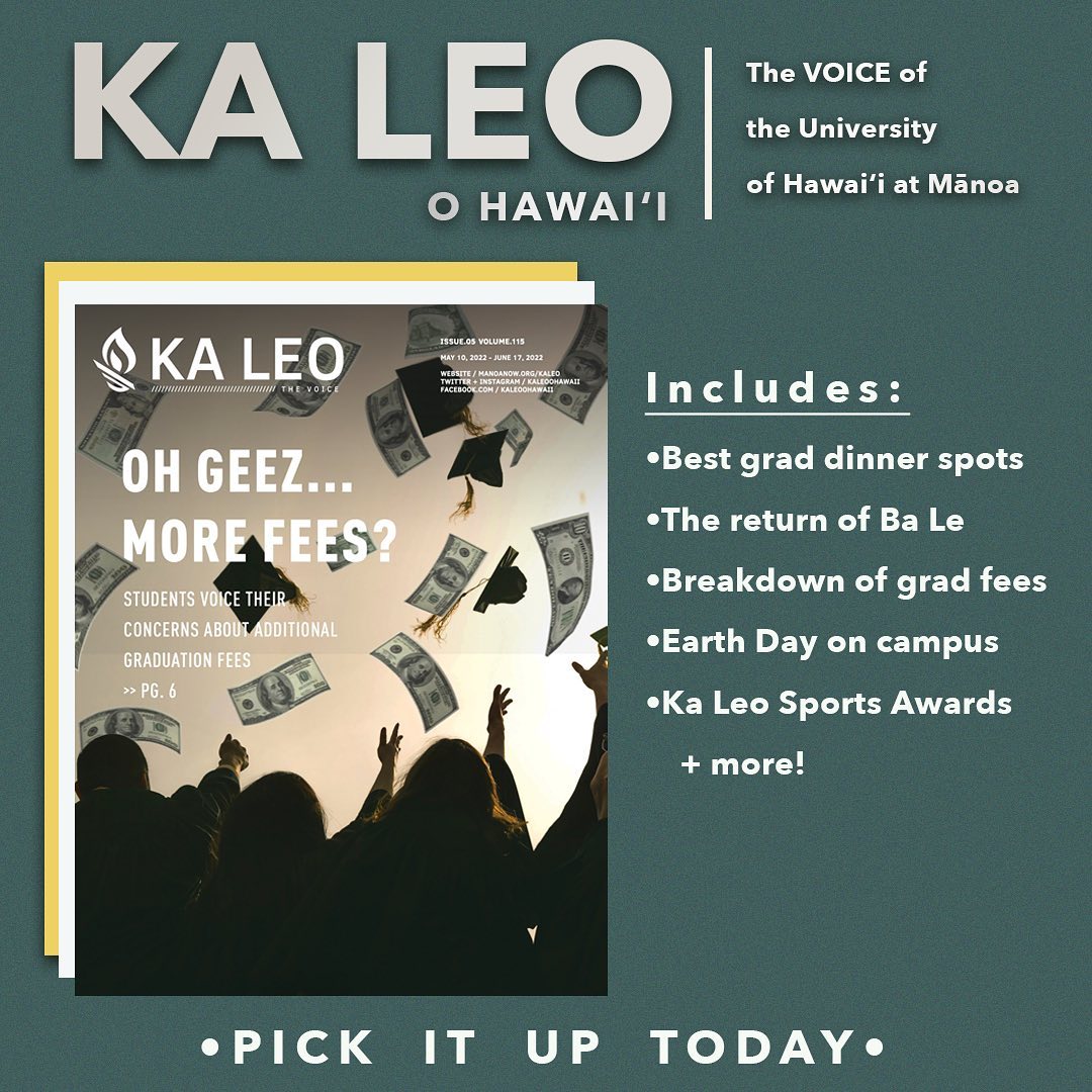 Ka Leo O Hawai i UH M noa s Student Newspaper Turns 100