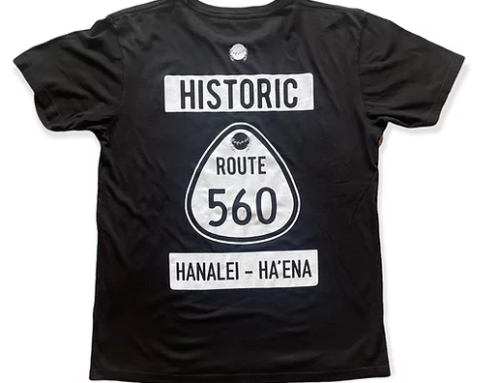 ‘Ohanalei Gallery + Store Launches a T-Shirt in Honor of Route 560: Proceeds to Support HHF